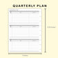 Classic HP Inserts - Quarterly Plan