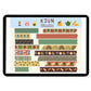 Digital Washi Tape - Vintage Retro Travel