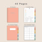 Digital Project Planner - Portrait - Boho