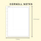Classic HP Inserts - Cornell Notes