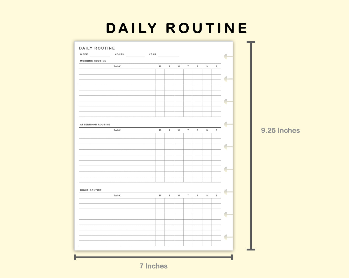 Classic HP Inserts - Daily Routine