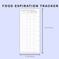 Skinny Classic HP Inserts - Food Expiration Tracker
