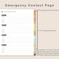 Digital Address Book - Autumn
