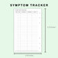 FC Compact Inserts - Symptom Tracker