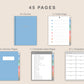 Digital Goal Planner - Pastel