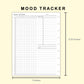 Classic HP Inserts - Mood Tracker