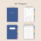 Digital Project Planner - Portrait - Spring