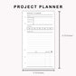 Personal Inserts - Project Planner