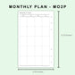 FC Compact Inserts - Monthly Plan - MO2P