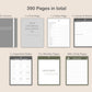 Digital 5 Year Journal - Neutral