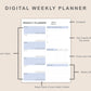 Weekly Planner, Habit - Portrait