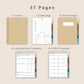 Digital Meeting Notes -Portrait -  Muted