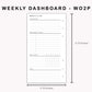 Personal Inserts - Weekly Dashboard