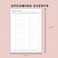 B6 Inserts - Upcoming Event