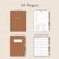 Digital Project Planner - Portrait - Neutral