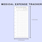 Skinny Classic HP Inserts - Medical Expense Tracker