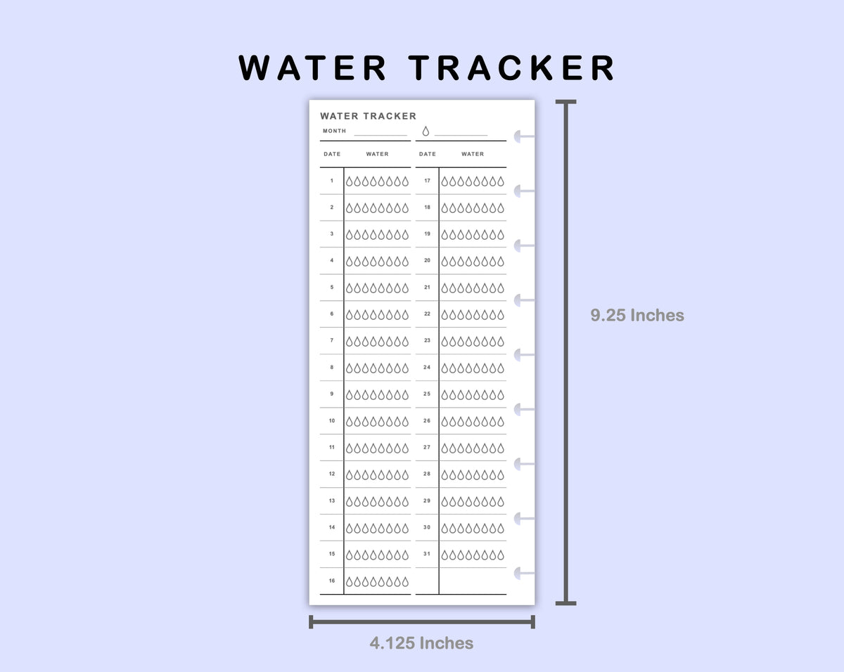 Watertrace Insert Skinny Classic HP Inserts - Water Tracker – kjunstudio