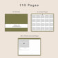 100 Digital Photo Album - Boho