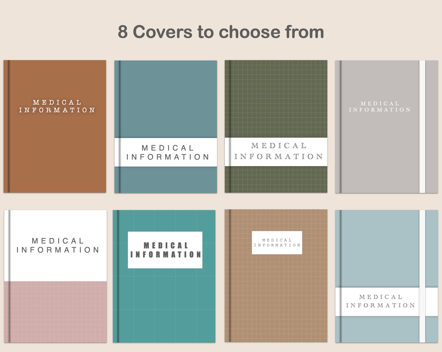 Digital Medical Planner - Neutral