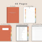 Digital Essential Oil Planner - Autumn