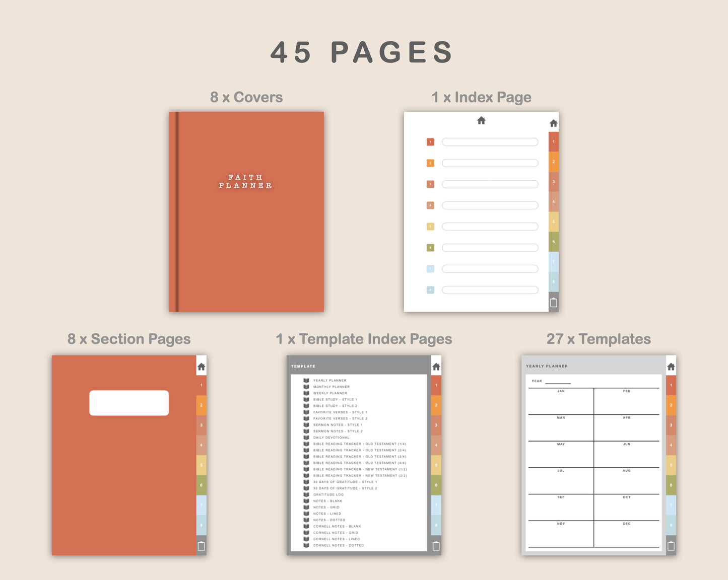 Digital Faith Planner - Autumn
