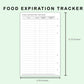 FC Compact Inserts - Food Expiration Tracker