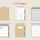 Digital Reading Planner - Portrait - Muted
