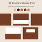 Digital Flashcards - Brown Coffee