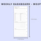 Skinny Classic HP Inserts - Weekly Dashboard