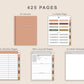 Digital Entertainment Planner - Earthy