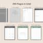 Digital 5 Year Journal - Boho