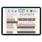 Digital Washi Tape - Pink and Grey