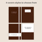 Digital 10 Minute Study Planner - Coffee Brown