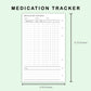 FC Compact Inserts - Medication Tracker