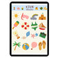 Digital Sticker - Summer
