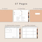 Digital Meeting Notes - Landscape - Brown Coffee