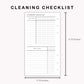 Personal Inserts - Cleaning Checklist
