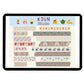 Digital Washi Tape - Light Neutral Weather