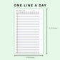 FC Compact Inserts - One Line A Day