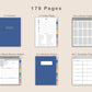 Digital Reading Planner - Portrait - Spring