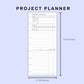 Skinny Classic HP Inserts - Project Planner