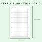 FC Compact Inserts - Yearly Plan - YO2P - Grid