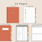 Digital Travel Planner - Portrait - Autumn