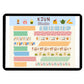 Digital Washi Tape - Pastel Craft