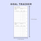 Skinny Classic HP Inserts - Goal Tracker
