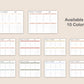 Weekly Planner, To Do List - Landscape