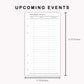 Personal Inserts - Upcoming Event