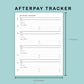 B6 Wide Inserts - Afterpay Tracker