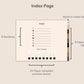 Digital Notebook 8 Tab - Landscape - Brown Coffee