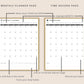 Digital 10 Minute Study Planner - Warm